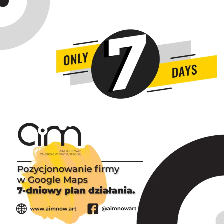 Pozycjonowanie firmy w Google Maps