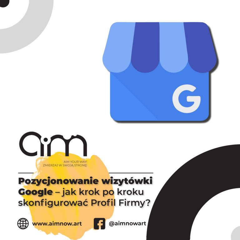 Pozycjonowanie wizytówki Google