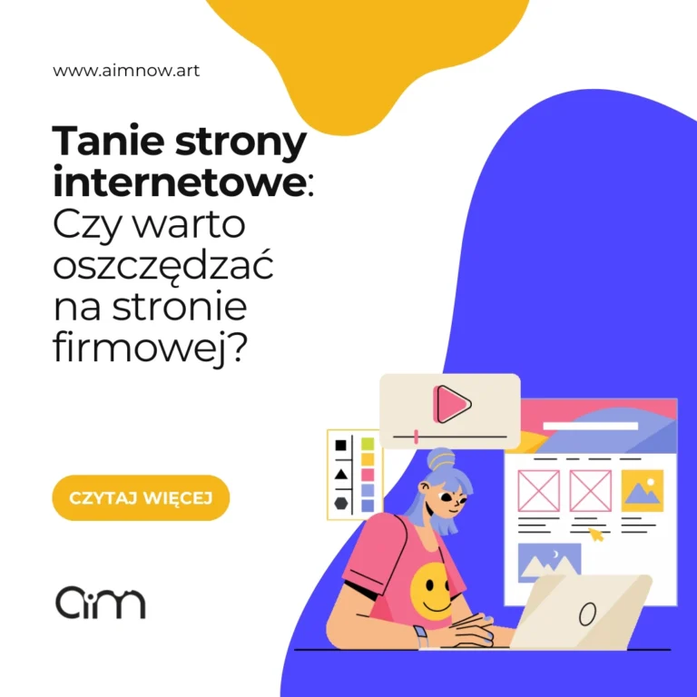 tanie strony internetowe
