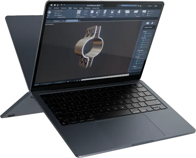 Projektowanie CAD monitor z&nbsp;programem