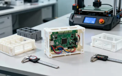 Druk 3D obudowy elektroniki – na co zwrócić uwagę przy projektowaniu