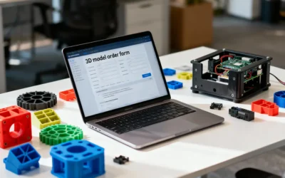 Druk 3D online – jak zamówić wydruk bez wychodzenia z biura