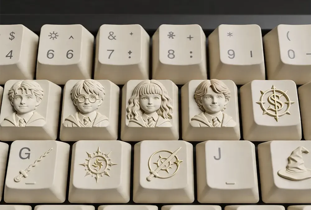 projektowanie klawiszy 3d