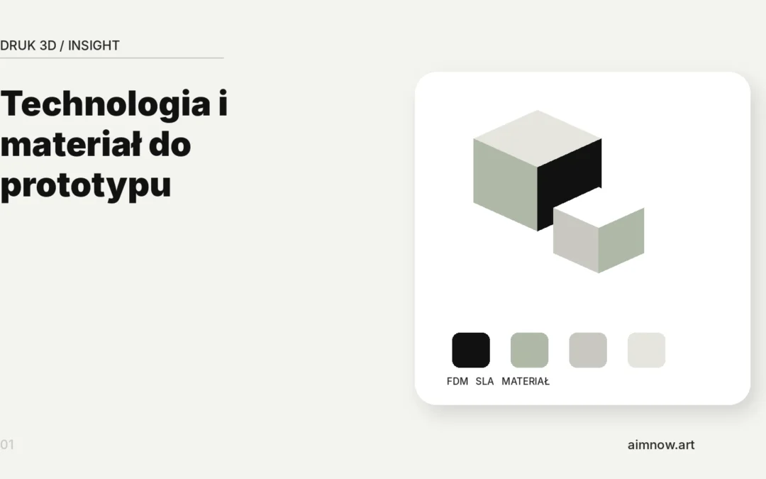 Jak dobrać technologię i&nbsp;materiał do&nbsp;prototypu firmowego?
