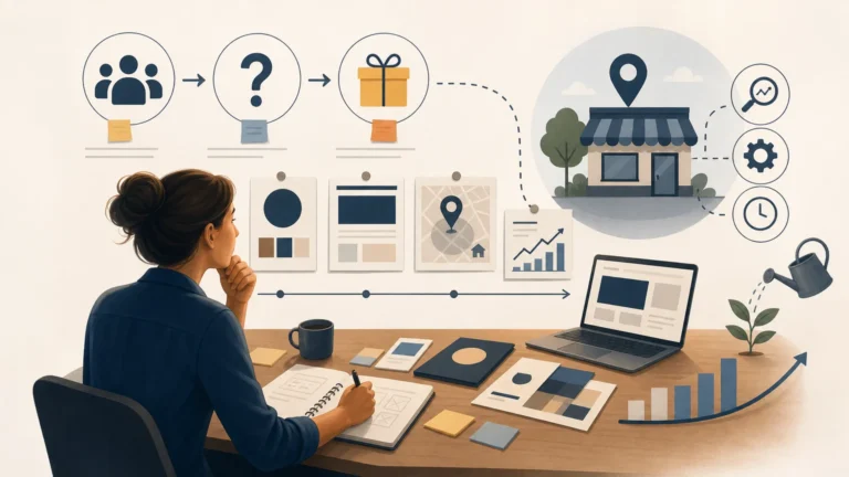 marketing małej firmy – ilustracja redakcyjna