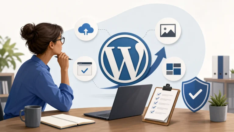 aktualizacja WordPress 7.1.1 – ilustracja redakcyjna